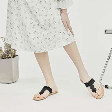 Veittes Women's Stylish Slide Sandals - Comfort Meets Fashion