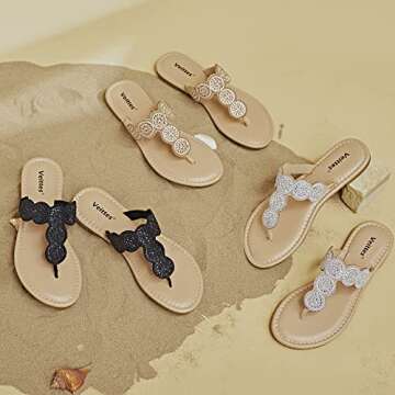 Veittes Women's Stylish Slide Sandals - Comfort Meets Fashion