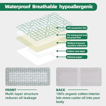 WXYISIVEN Castor Oil Pack Wrap for Health and Comfort