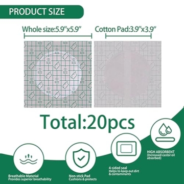 WXYISIVEN Castor Oil Pack Wrap for Health and Comfort