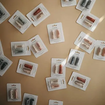 mushie Baby Finger Toothbrush 2-Pack for Gentle Oral Care