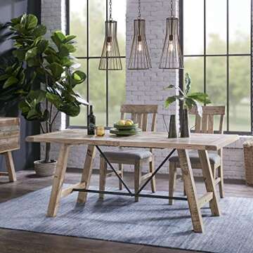 INK+IVY Sonoma Dining Table - Perfect for Family Gatherings and Home Decor