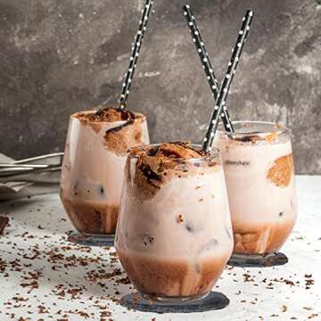 Cakocaco 36pcs Slate Drink Coasters Bar Coasters for Drinks,Natural Edge Slate Stone Coasters,Suitable for Any Table Type, Outdoor Coffee Table, Cool Home Décor. 4 Inches(36, Square Round Coasters)