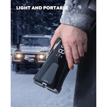 3000A Car Battery Jump Starter with Smart Cables