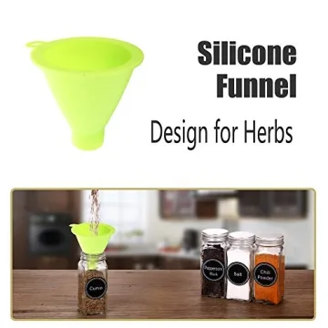 Organize Your Spices with Swommoly 66 Glass Spice Jars Set