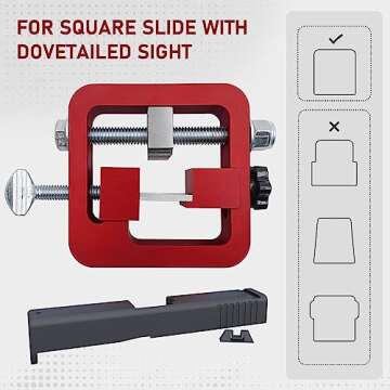 StarONE Handguns Sight Pusher Tool Fit for Glocks