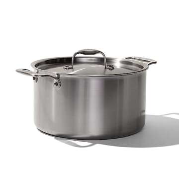 Made In 7 Piece Stainless Steel Cookware Set - Premium Quality