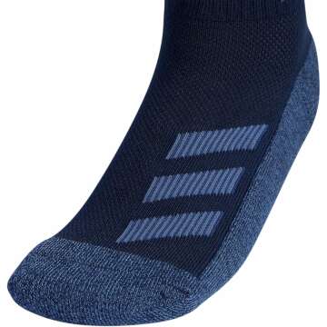 adidas Kids Cushioned Quarter Socks - 6 Pairs