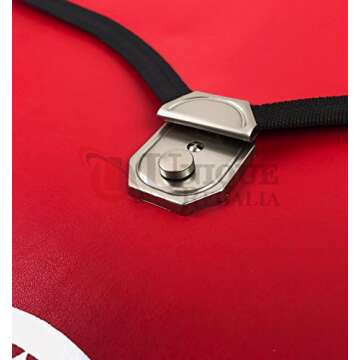 Masonic Royal Arch Apron Printed Logo Case Red MB035