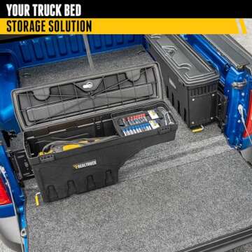 UNDERCOVER SwingCase Truck Bed Storage Box | SC400P | Fits 2007-2021 Toyota Tundra Passenger Side