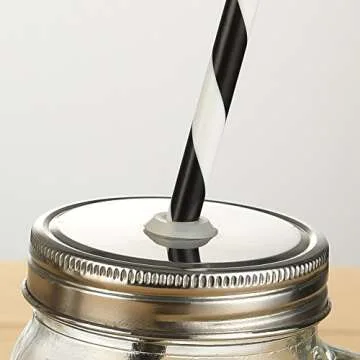 Dakoufish 12 Pack 9 Inch Reusable Plastic Drinking Straws