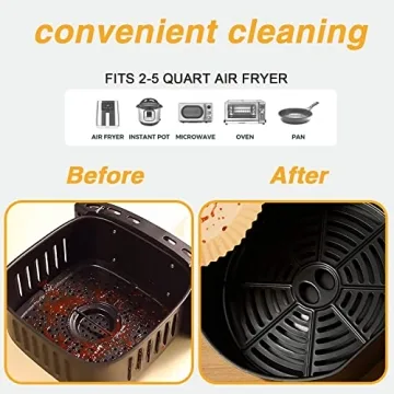 Ailun Air Fryer Paper Liners - 100PCS Non-Stick
