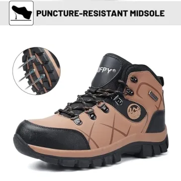 Steel Toe Waterproof Work Boots for Men & Women