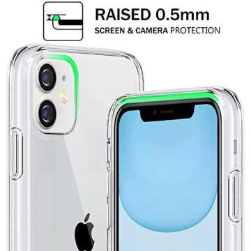 LUOWAN for iPhone 11 Black Leopard Print Case,Clear with Cute Black Cheetah Pattern Design for Women Girls Teen, Shockproof Slim Fit TPU Cover Protective Phone Cases for Apple iPhone 11 6.1 inch