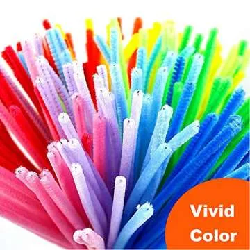 900 Pieces Pipe Cleaners for Joyful Art Creativity