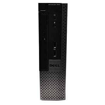 DELL Optiplex 7010 Ultra Small Desktop PC, Intel Quad Core i5 Processor, 16GB RAM, 512GB Solid State Drive, Windows 10 Professional, DVD, HDMI, Bluetooth, Keyboard, Mouse, WiFi (Renewed)