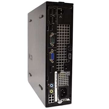 DELL Optiplex 7010 Ultra Small Desktop PC, Intel Quad Core i5 Processor, 16GB RAM, 512GB Solid State Drive, Windows 10 Professional, DVD, HDMI, Bluetooth, Keyboard, Mouse, WiFi (Renewed)