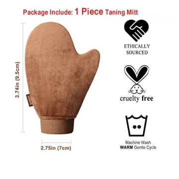 Perfect Streak-Free Tanning with Sanfery Mitt Applicator
