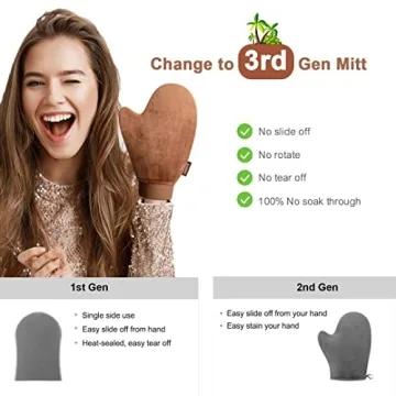 Perfect Streak-Free Tanning with Sanfery Mitt Applicator