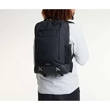 Timbuk2 Authority Laptop Backpack Deluxe, Eco Black Deluxe