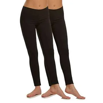 Felina Velvety Super Soft Leggings 2-Pack in Various Colors