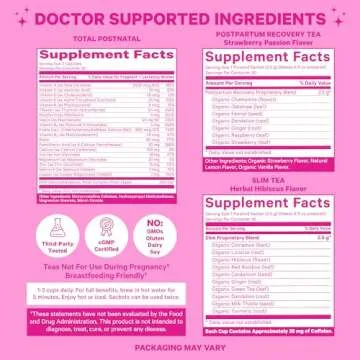 Pink Stork Postpartum Recovery Care Package for New Moms