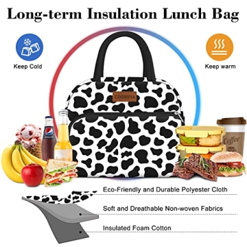 Coobiiya Insulated Lunch Bag for Work & Travel