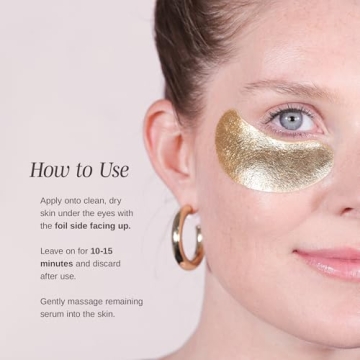 Wander Beauty Gold Foil Under Eye Patches for Dark Circles