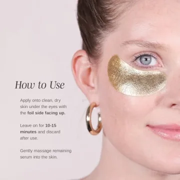 Wander Beauty Gold Foil Under Eye Patches for Dark Circles