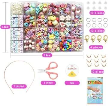 Vytung Colorful Jewelry Making Beads Set for All Ages