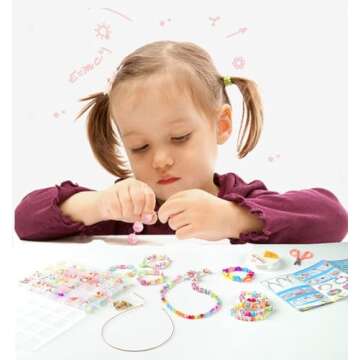 Vytung Colorful Jewelry Making Beads Set for All Ages