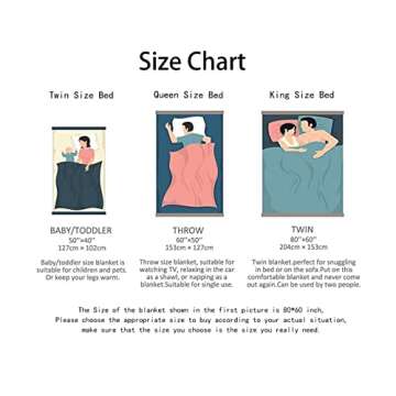 Dujiea Cute Rabbit Fuzzy Flannel Blanket Throw for Kids