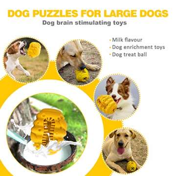 Durable Chew Toys for Large Medium Aggressive Breeds