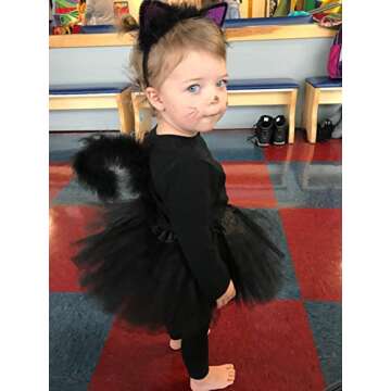 Jane Shine Infant Tutus, Tutu Skirt for Baby Girls, Toddler Tulle Dress Skirt 5 Layers Soft for Babies First Birthday