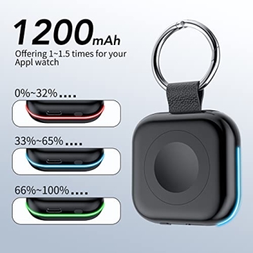 Portable Wireless Charger for Apple Watch - 1200mAh