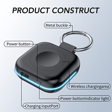 Portable Wireless Charger for Apple Watch - 1200mAh