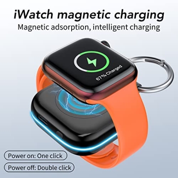 Portable Wireless Charger for Apple Watch - 1200mAh