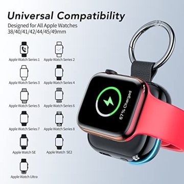 Portable Wireless Charger for Apple Watch - 1200mAh