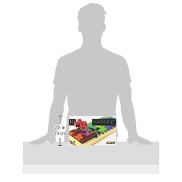 Katamino | The Original Wooden Color Shape Pattern Puzzle Game for Ages 6+ | 1 to 2 Players | 10 Minutes