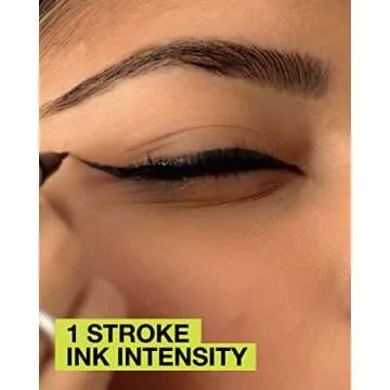 Maybelline Sky High Waterproof Mascara Makeup, Very Black + Maybelline New York Tattoo Studio Ink Pen Eyeliner Jet Black Bundle