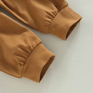 Infant Toddler Baby Boy Easter Outfit Bunny Letter Printed Short Sleeve T-Shirt Tops and Jogger Pants Set (Dark Gray, 18-24 Months)