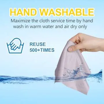 SmoTecQ 12 Pack Assorted Colors Microfiber Cleaning Cloths - Safe and Effective Cleans Lenses, Glasses, Screens, Cameras, Eyeglasses, Cell Phone, LCD TV Screens and More (6X7)