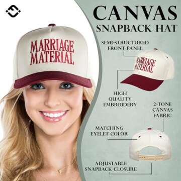 Funky Vintage Trucker Hat for Women - Adjustable and Stylish