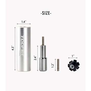 Quality Bicycle Fork Star Nut Installer Tool for Easy Use