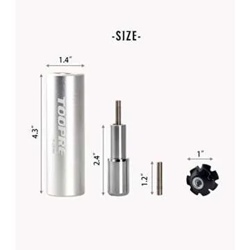 Quality Bicycle Fork Star Nut Installer Tool for Easy Use