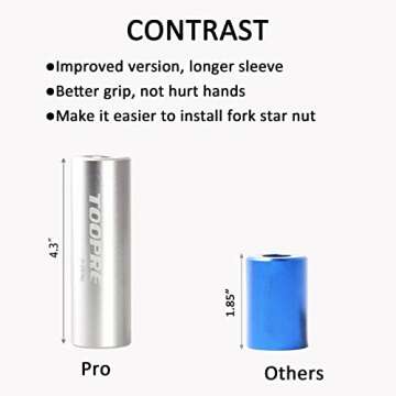 Quality Bicycle Fork Star Nut Installer Tool for Easy Use