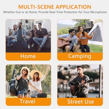 JBL Wireless Microphone Case - Dual System, Orange