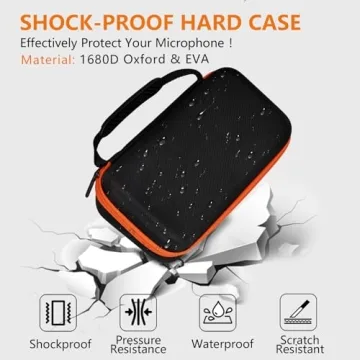 JBL Wireless Microphone Case - Dual System, Orange