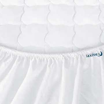 Queen Mattress Pad Soft Quilted Topper Fits 23 Inch Mattress