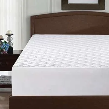 Queen Mattress Pad Soft Quilted Topper Fits 23 Inch Mattress